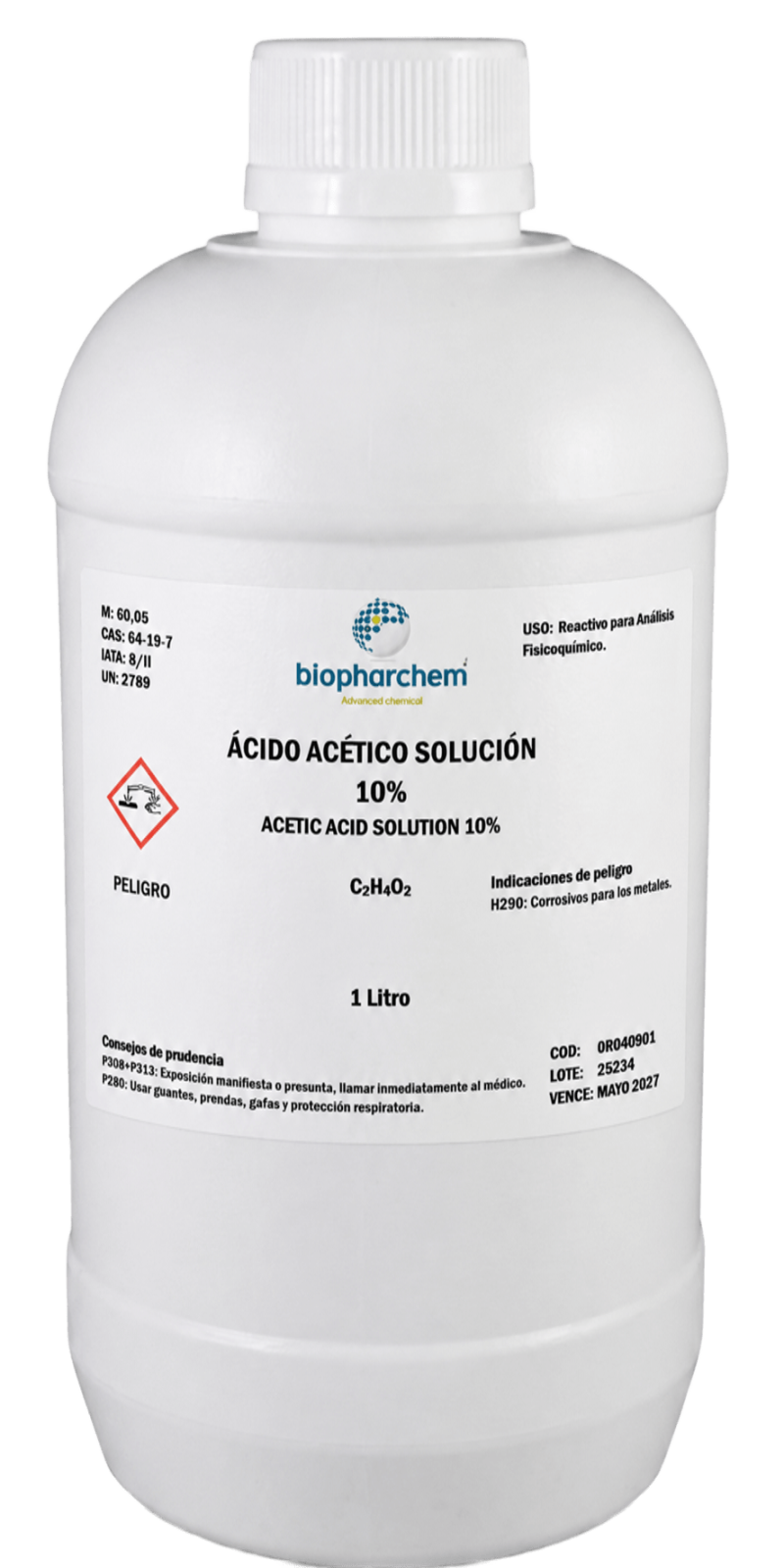 ÁCIDO ACÉTICO 10%