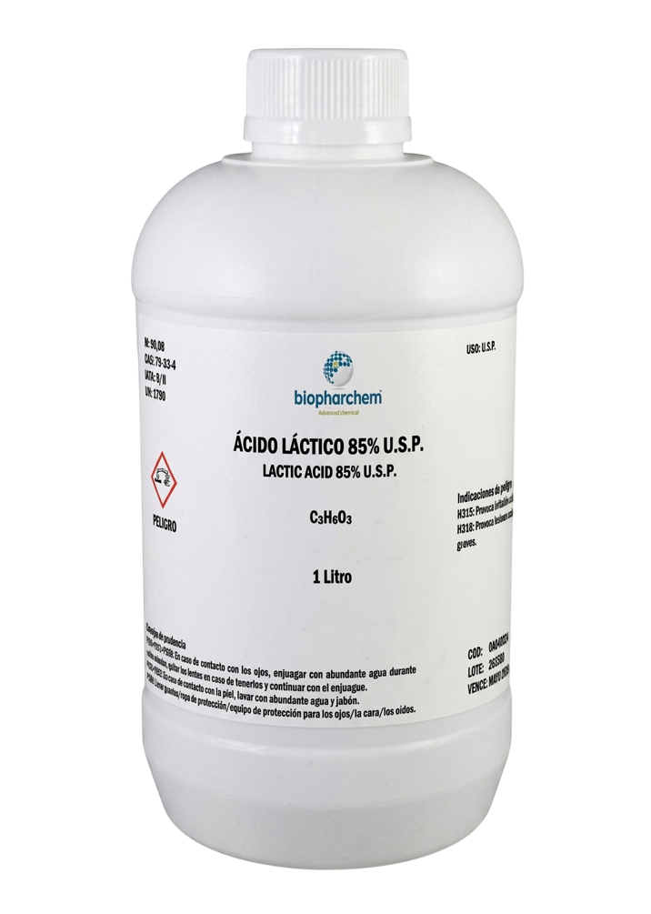 ÁCIDO LÁCTICO 85% U.S.P