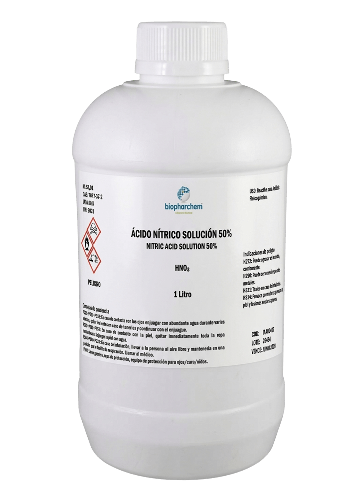 ACIDO NITRICO 50%