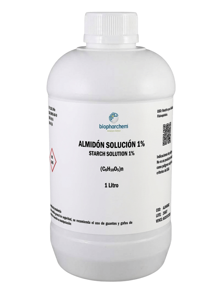 ALMIDÓN SOLUBLE SOLUCIÓN 1%