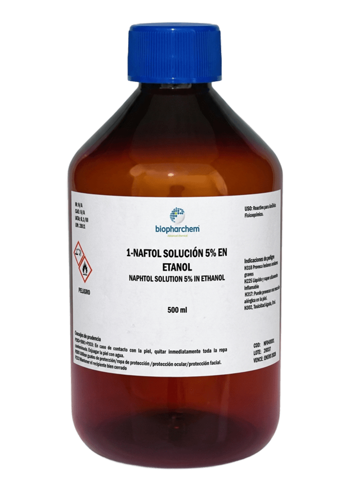 1-NAFTOL SOLUCIÓN 5% EN ETANOL